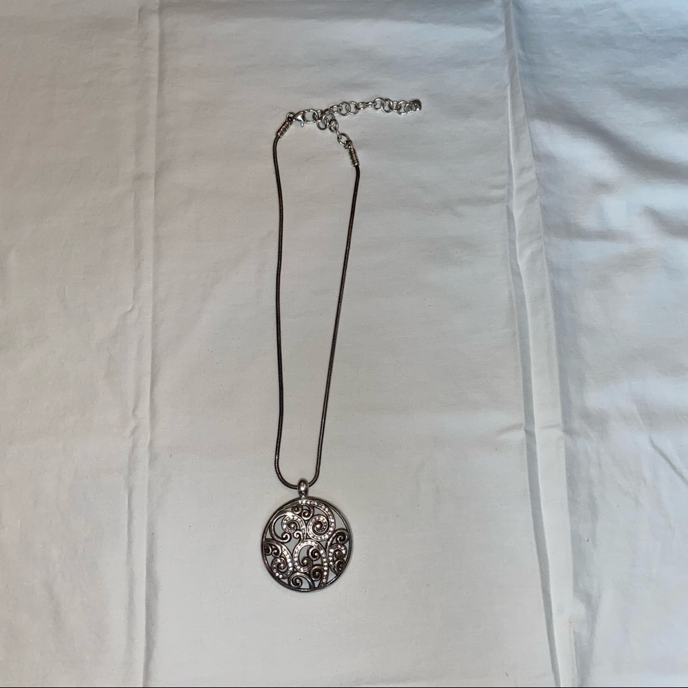 Brighton circle medallion necklace